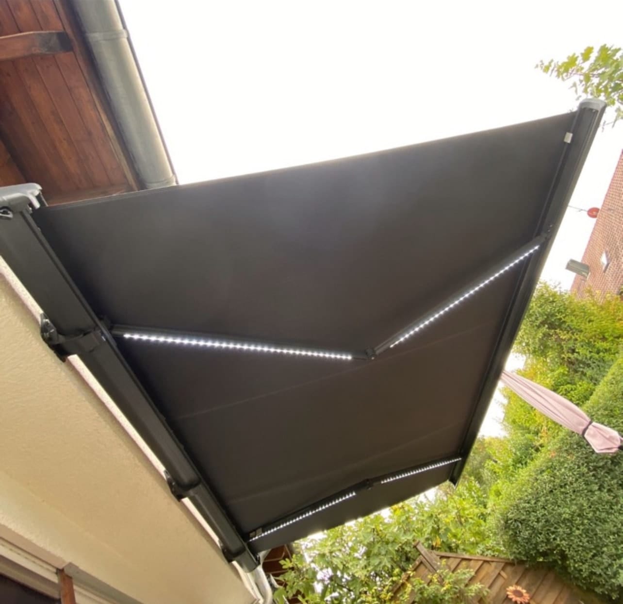 01 gelenkarmmarkise led beleuchtung – Fensterbau Moers